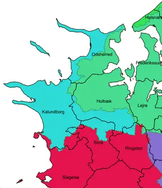 Figur 2 De lokale treparter krydser kommunegr&aelig;nser